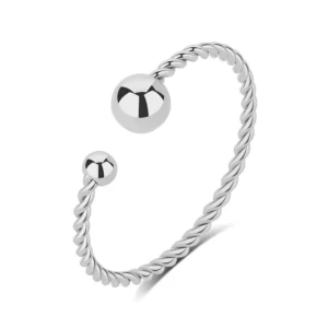 Bague ajustable Pixies acier