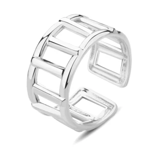 Bague ajustable Pixies acier