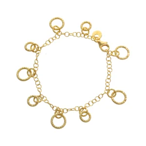 Bracelet Orus argent doré