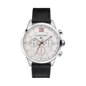 Montre Mauboussin Un Homme Une Vie - cadran blanc