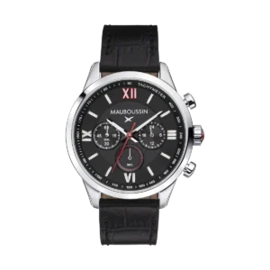 Montre Mauboussin Un Homme Une Vie - cadran noir